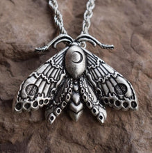 Load image into Gallery viewer, Death Head Moth necklace