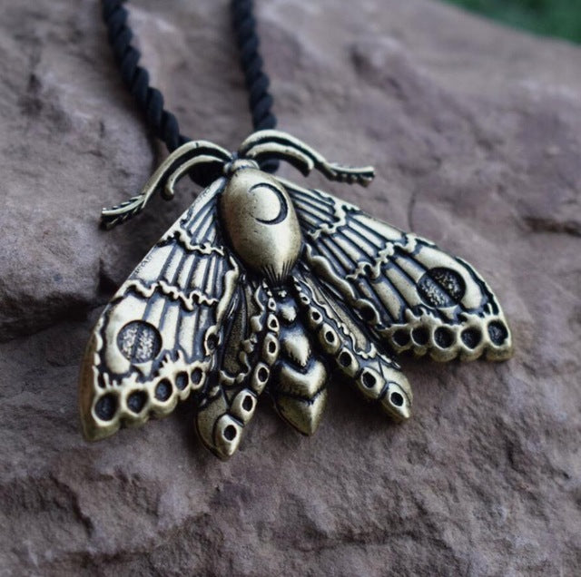 Death Head Moth necklace