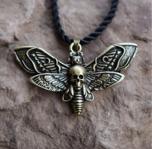 Death Head Moth necklace