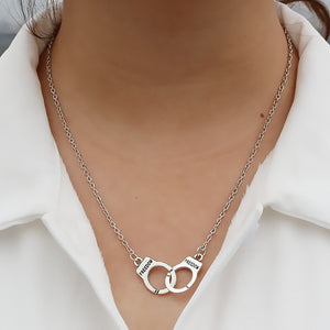 Handcuff Pendant Necklace