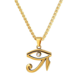 The Eye Of Horus Ankh Necklace Ancient Egyptian Jewelry
