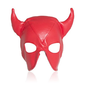 SM Leather Padded Hood/Mask BDSM Cosplay